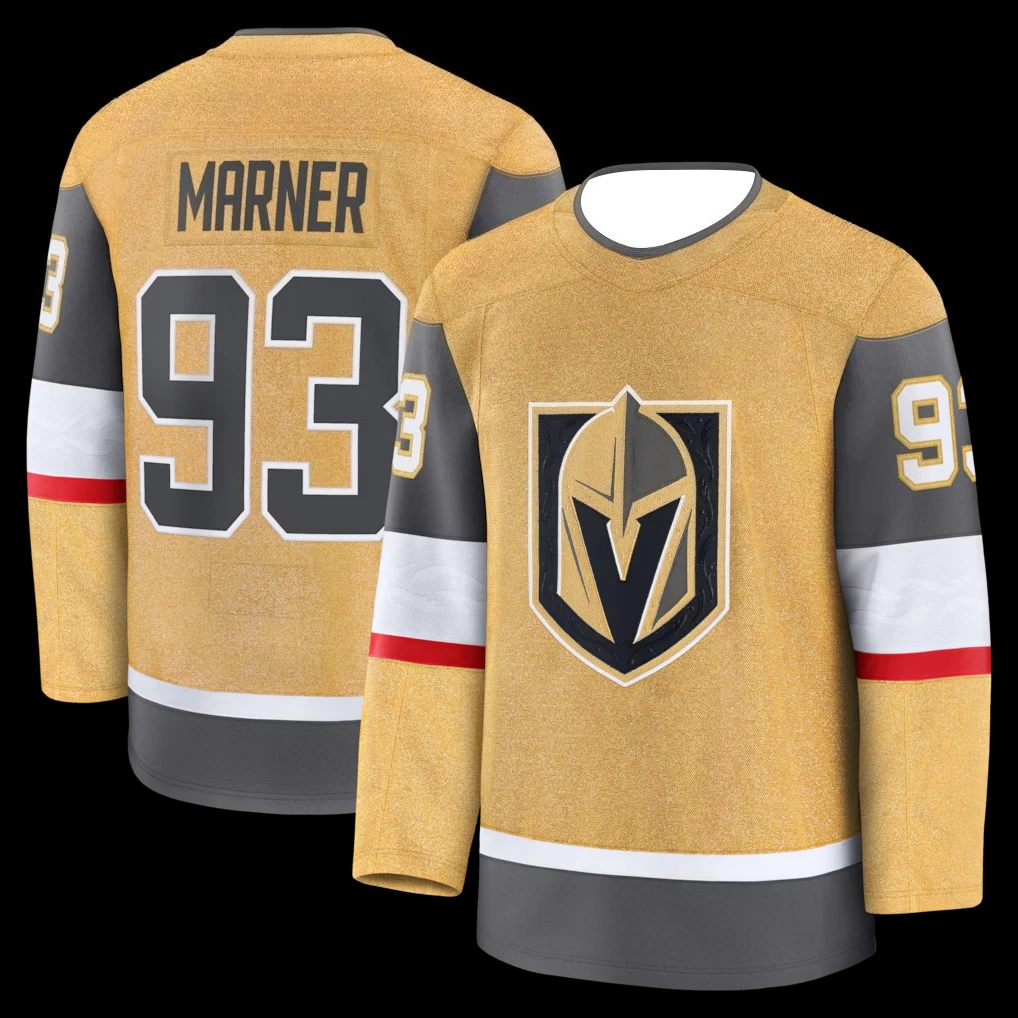 Hockey Jersey - Gold with Gray - 3D Printing Gold recension och pris