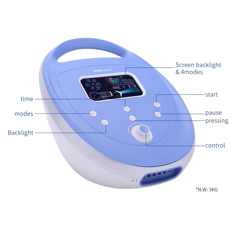 Beoka Leg Massager Heat and Compression air Compression Leg Massager Foot and Calf for Pain and Circulation