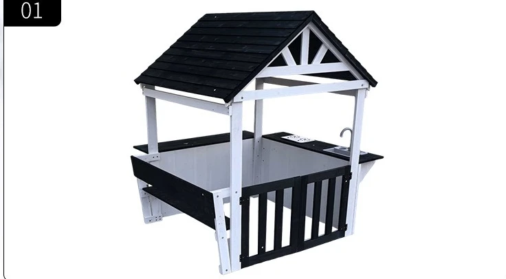 Outdoor Garden Wooden Kids Rol - Kids Outdoor Wooden Playhouse recension och pris