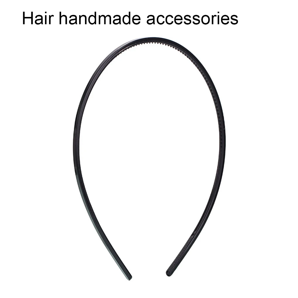 6pack/lot Plastic Plain Headbands - Stylish Accessories With Comfortable Fit Widely Application