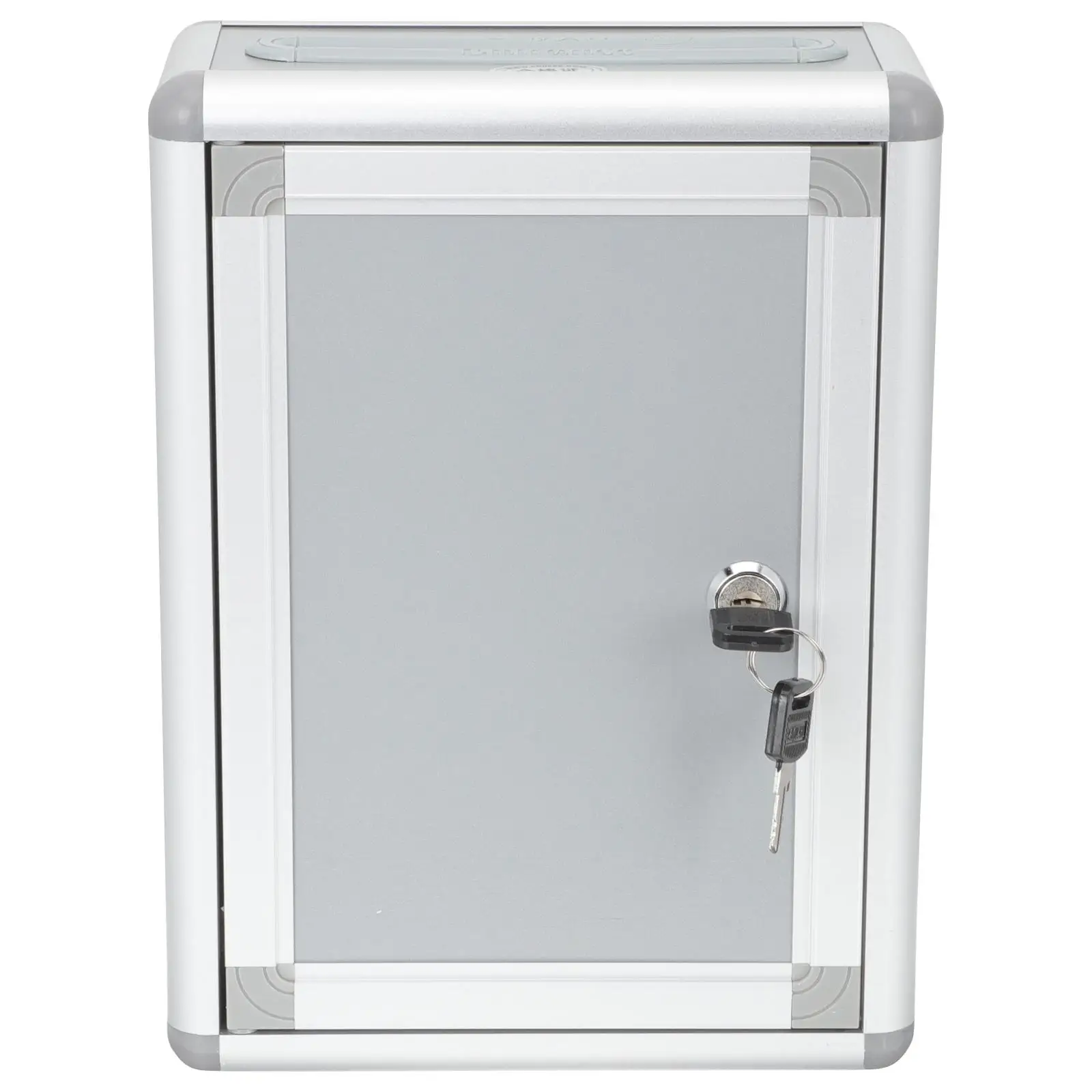 

Wall Mount Large Letter For Garden Box Key Lock Retro Aluminum Suitable Envelopes Mails Office Garden Storage