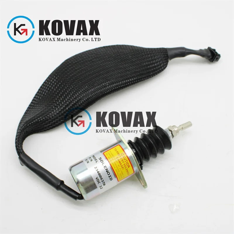 

Fits Excavator Mechanical Spare Parts 234006370 Solenoid Valve 12V Suitable For Deutz F2L2011