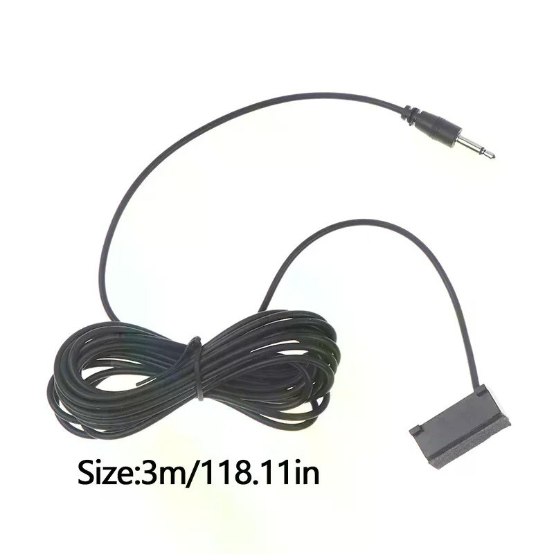 Car Audio Clip Microphone with 3.5mm Jack Plug Wired External Mini Mic for Overhead Console in Aftermarket Android Multimedia