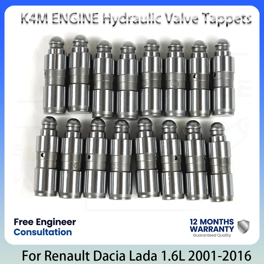 Válvulas Hidráulicas del Motor K4M para Renault Clio Kangoo Megane Modus Dacia Lada 1.6L 1.6 L T L4 Gasolina 2001-2016 7700107555