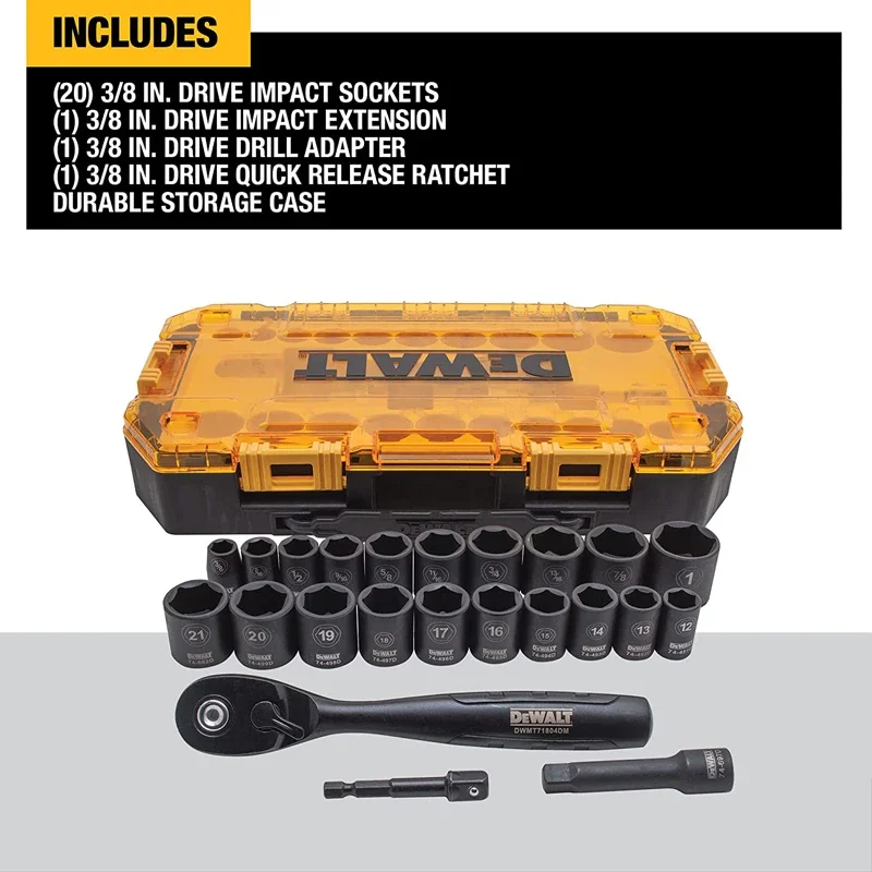 DEWALT DWMT74738 23 PIECE 3/8