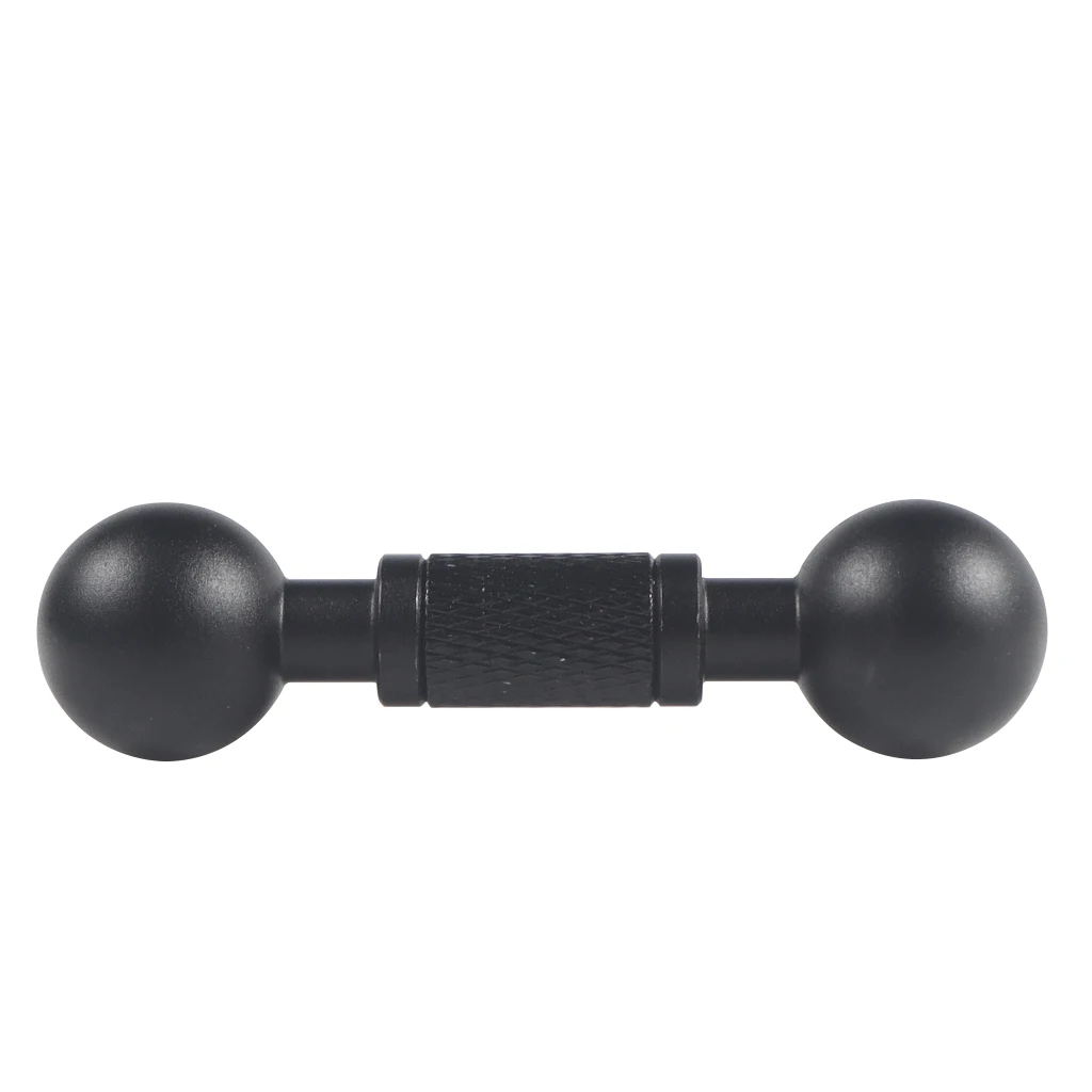 17mm Doppel Ball Adapter Verlängerung Halterung Joint Verbindungs Halterung Stange für Motorrad Kamera Telefon GPS Fahrrad Reiten Sport Halter – Detail 4
