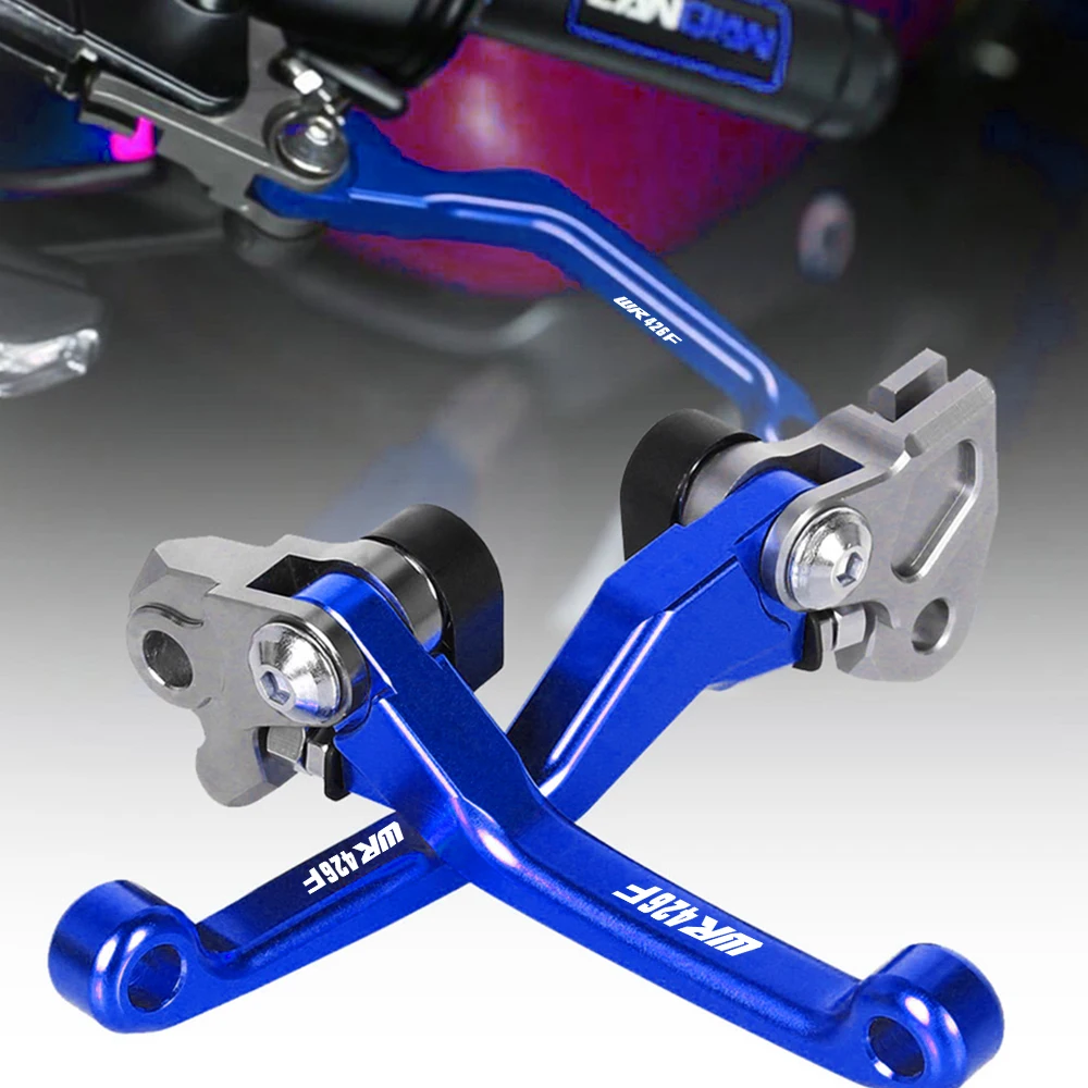 

WR426 F Pivot Brake Clutch Levers Dirt Bike For YAMAHA WR426F 2001-2002 WR 426 F Handle Hand Grip Handlebar Motocross Aluminum