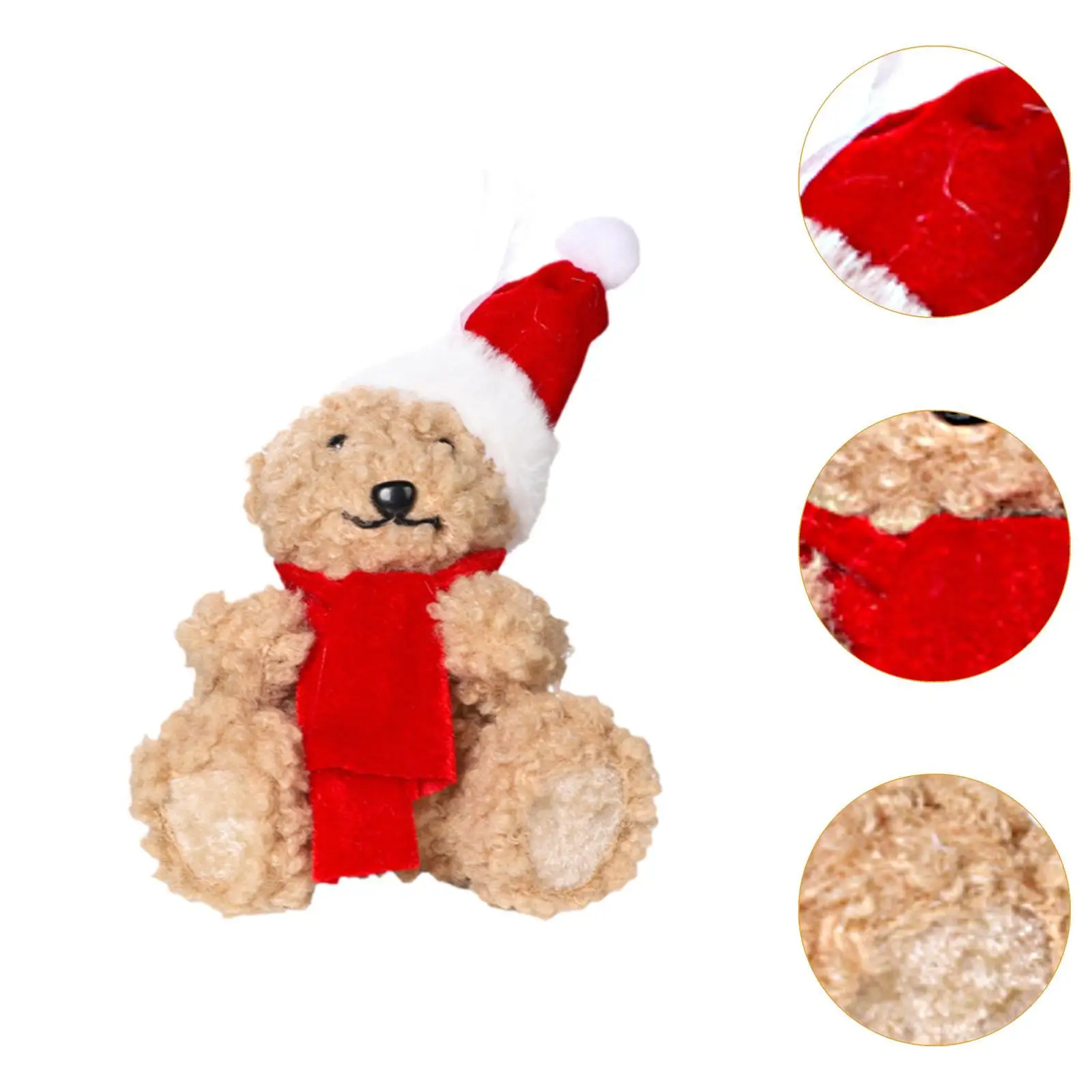 Peluche orso bambola ornamento per la casa regalo decorazione natalizia orso di natale peluche per divano bambini panca per le vacanze fidanzata