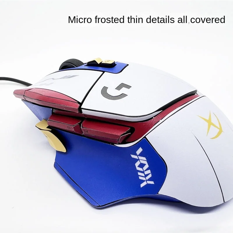 Compatible G502 X PLUS wireless/wired mouse special sticker matte protection custom all-inclusive film replacement accessories