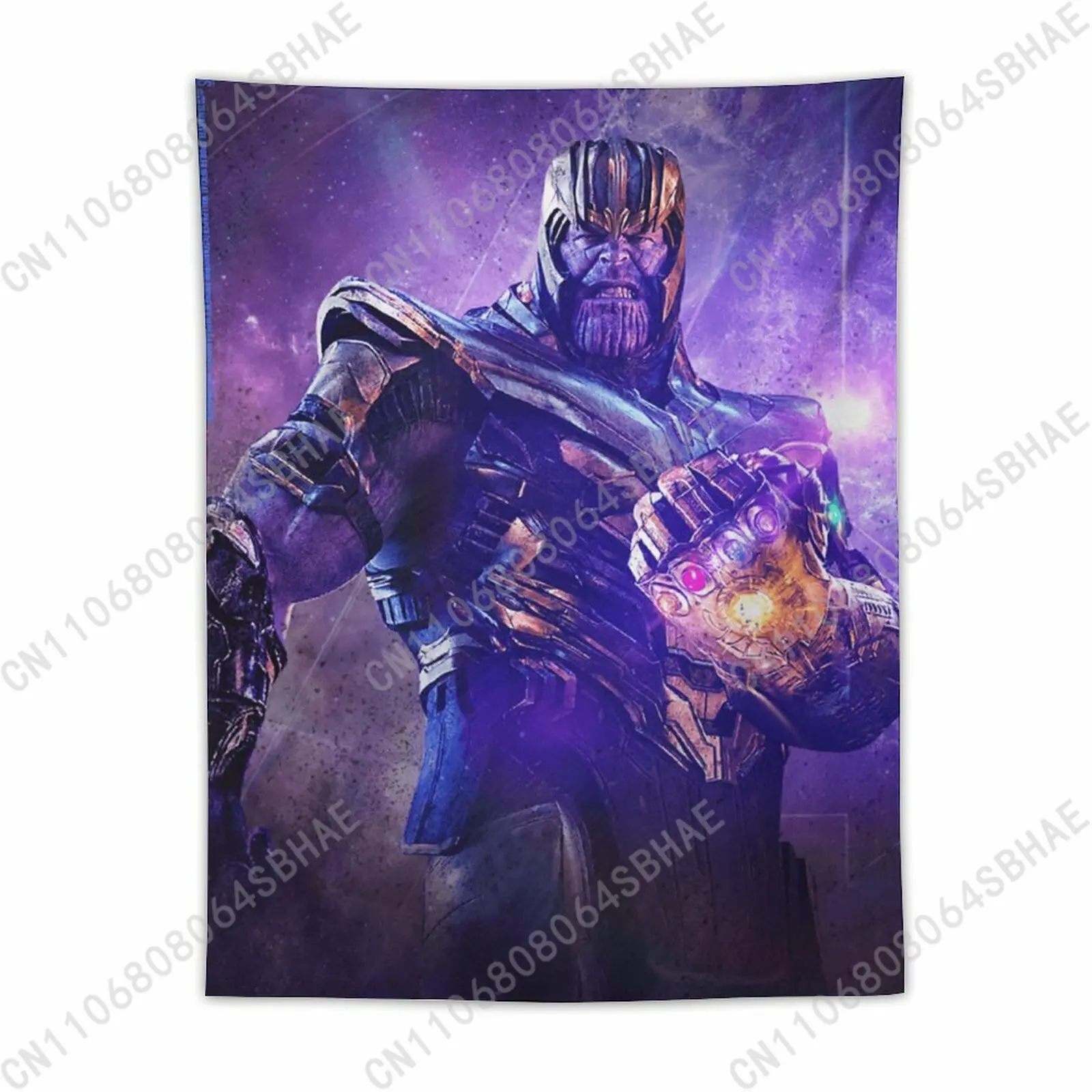 

Marvel Thanos Custom Photo Wall Tapestry Personalized Picture Blanket Wall Hanging Bedroom Living Room Birthday Gift