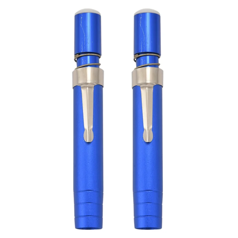 2 supporti per gesso in lega di alluminio nero (blu)