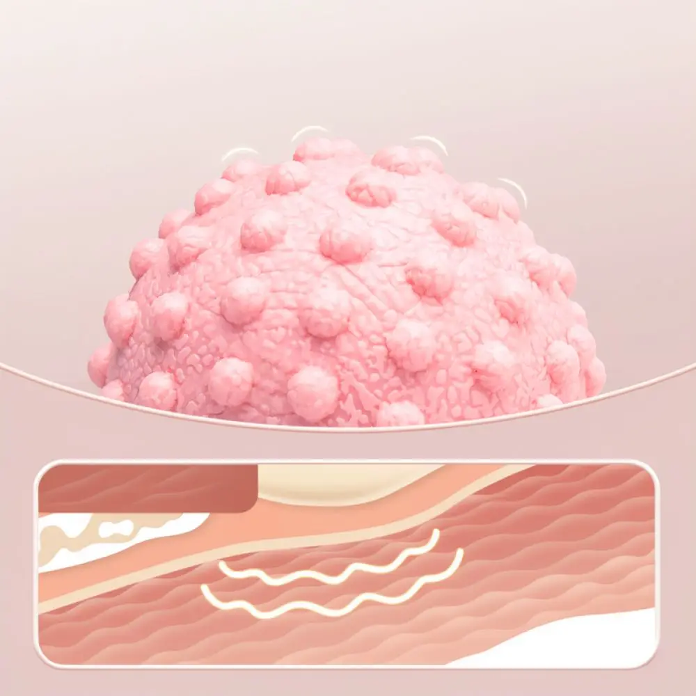 Portable Muscle Massage Ball Peanut Roller For Point Relief Back Neck Feet Yoga Fitness Sports Recovery Tool