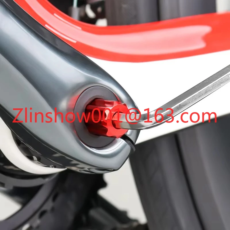 Bike Crank Cap Tool Crank Arm Adjustment Install Wrench Mountain Road Bicycle Cranksets Cover Tool
