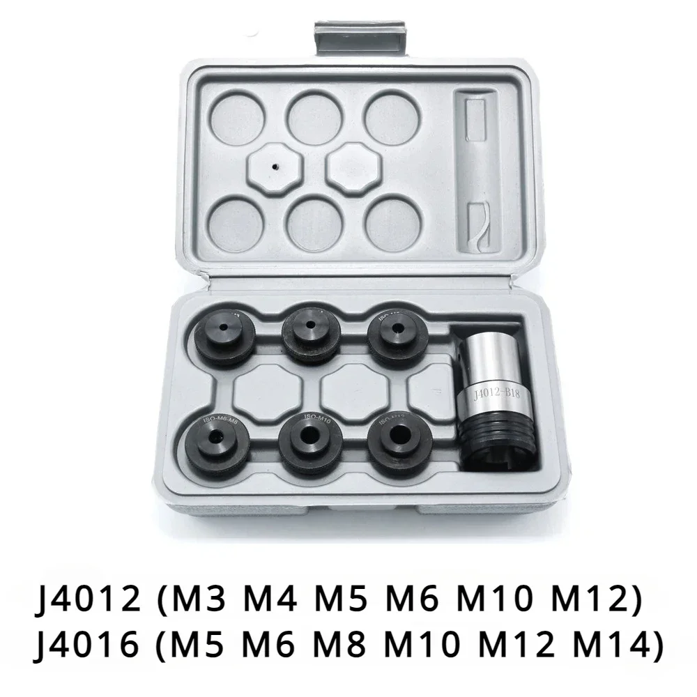 Tap Chuck J4016 J4012 Quick Change Of Tap Chuck B16 B18 J4012 M3-M12 J4016 M5-M16 Anti-overload Protection Tap Chuck