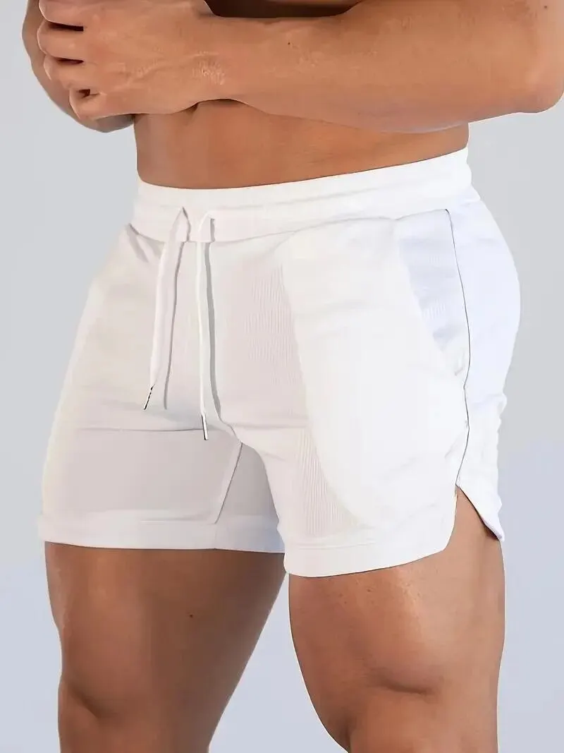 Sommer männer Fitness Shorts Gym Shorts Turnhallen Kurze Hosen Laufen Wandern Sportswear Laufen Shorts Männer Sport Jogging