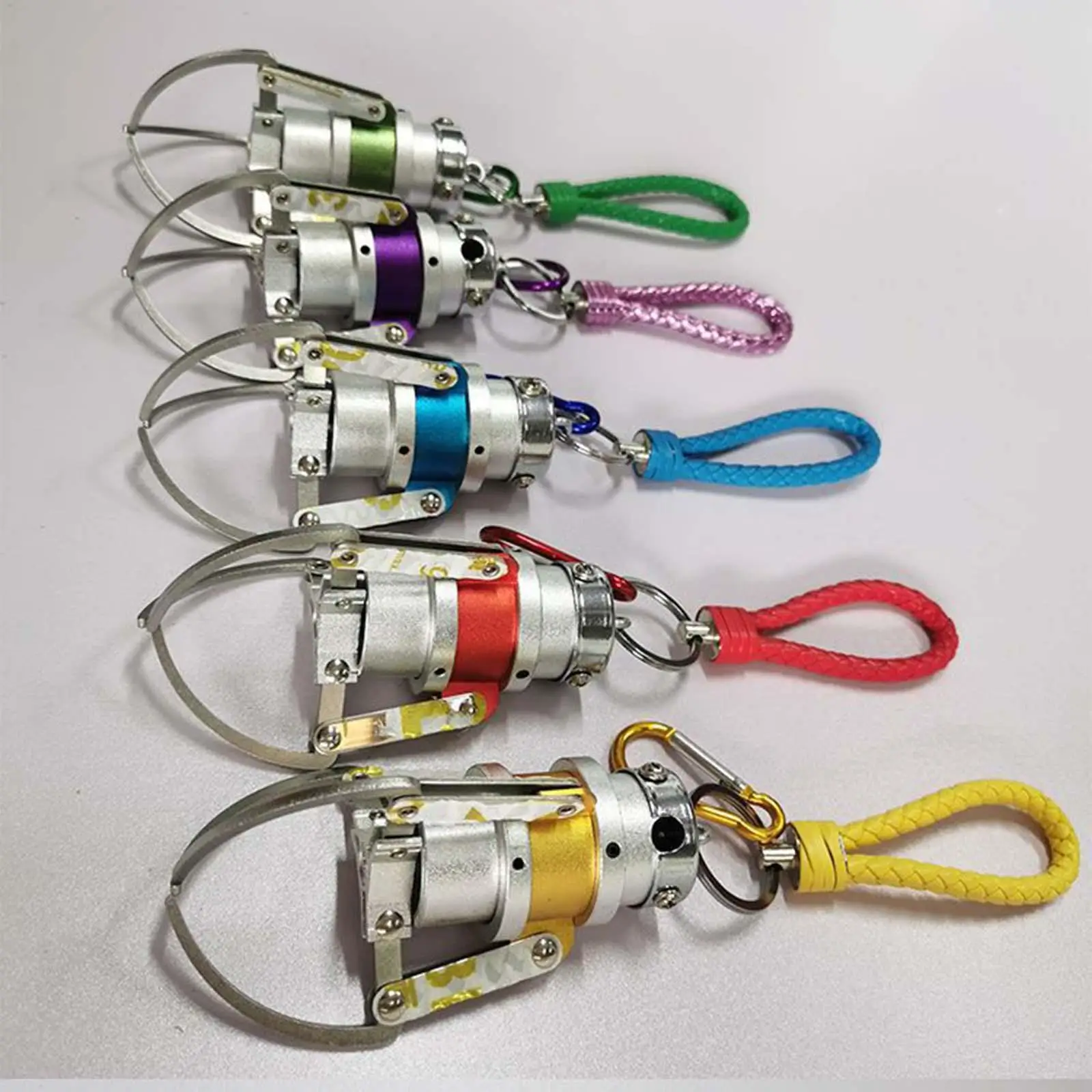 Metal Claw Machine Keychain Pendant Jewelry Making for Thanksgiving Birthday Gifts