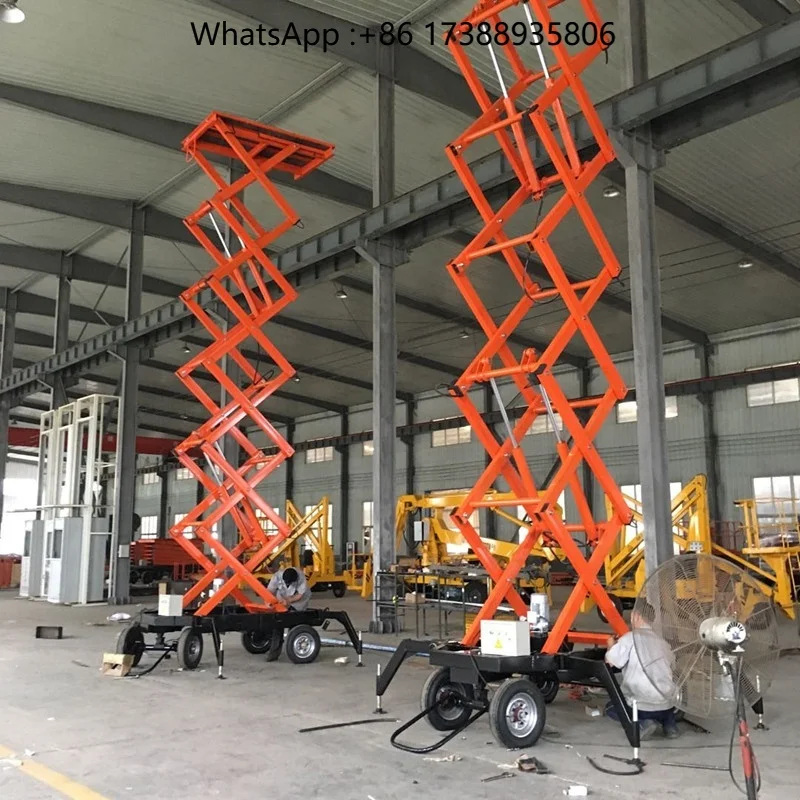 Factory Customized Electric Hydraulic Scissor Lift Platform with Alloy Steel Construction and 1500x750mm Table