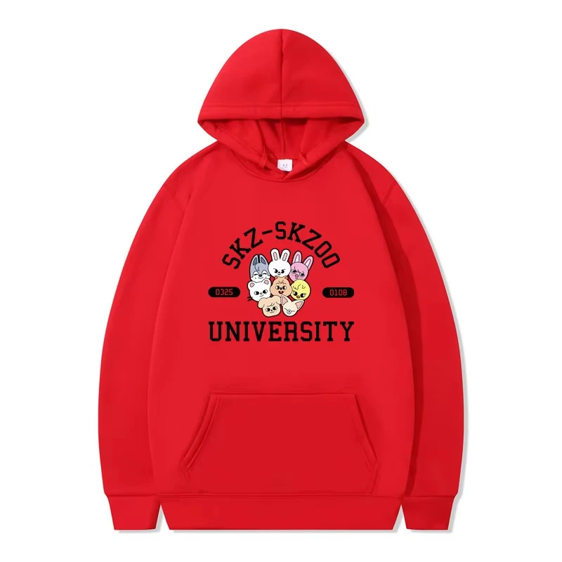 New Autumn Winter Cute Sweatshirt Interesting Patterned Clothes Hooded Long Sleeve Thermal Hoodie Couple Outfits Casual Pullover