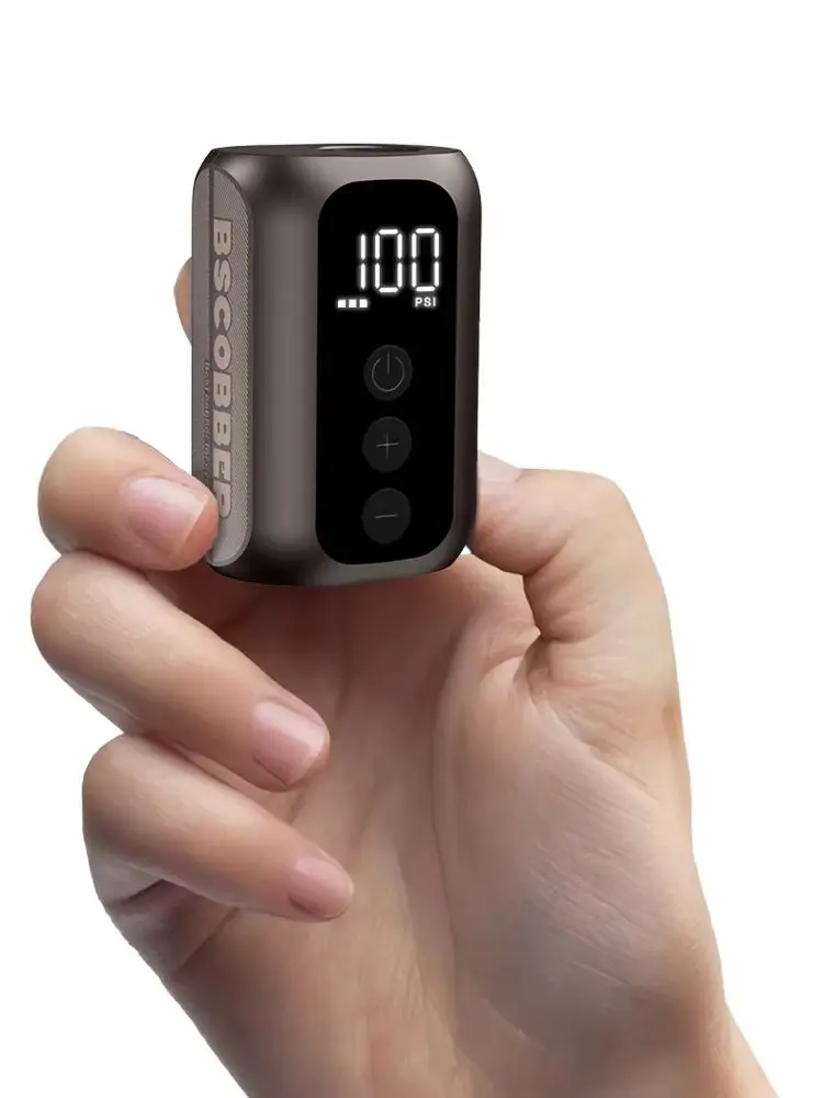 BSCOBBER A5mini Pompka do Opon 100PSI Wysokociśnieniowa Przenośna Bezprzewodowa Pompka Powietrza Akumulatorowa Akcesoria Rowerowe — 2