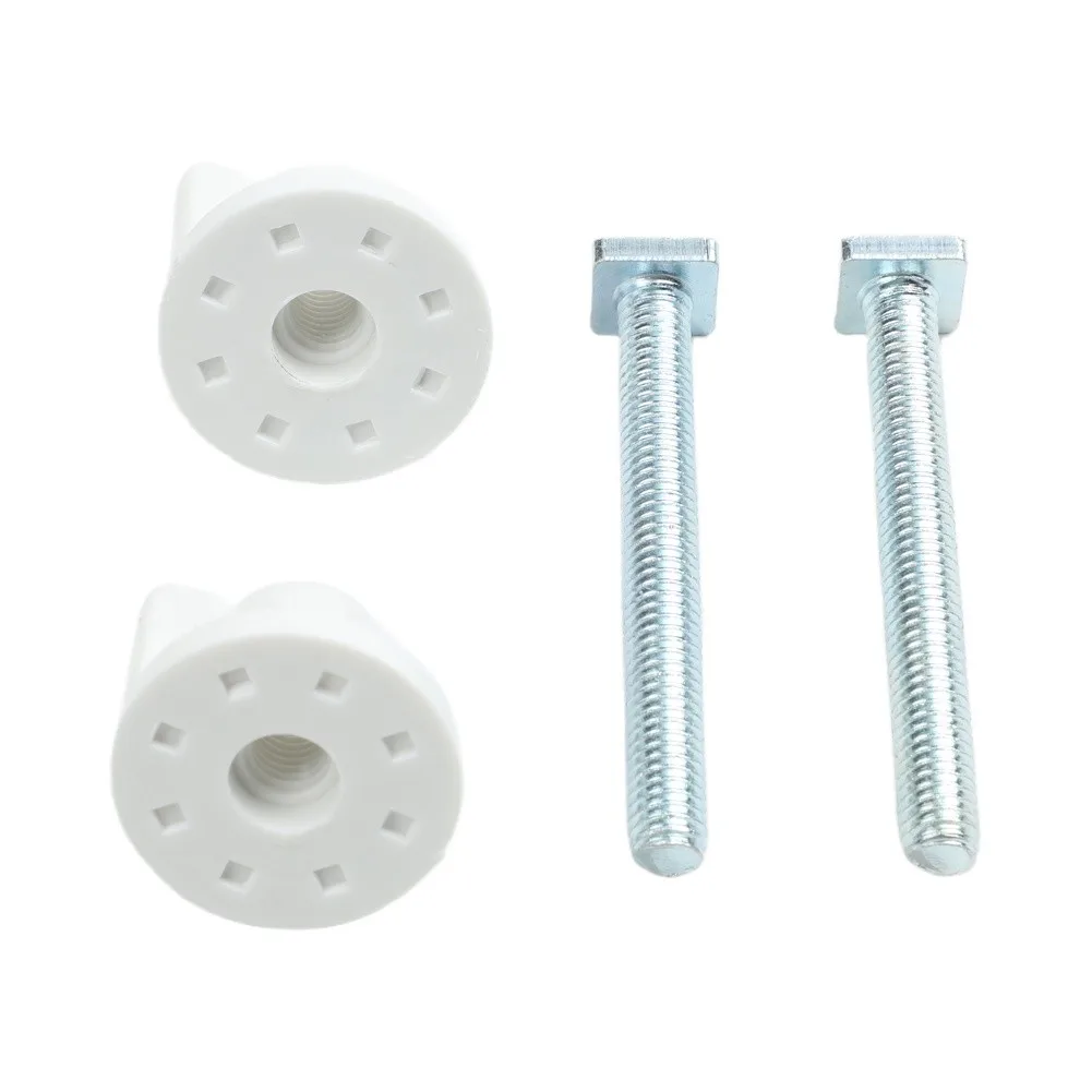 Toilet Lid Fixing Screws Stainless Steel 2pcs Suitable for K 3566T U Model with Secure Attachment and Noise Dampening Rubber Nut