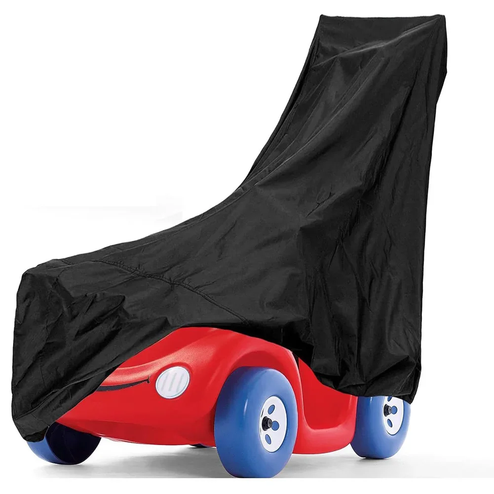 

Черный чехол для детской коляски, водонепроницаемый, пыленепроницаемый, с защитой от ультрафиолета, для детских машинок для катания на улице, 89*51*42 см