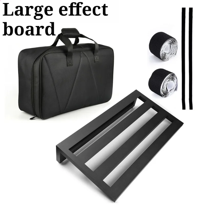 

Alloy Electric Guitar Effect Board Professional Stable Large Size Single Rust-proof Effect Board Musical Instrument Accessories