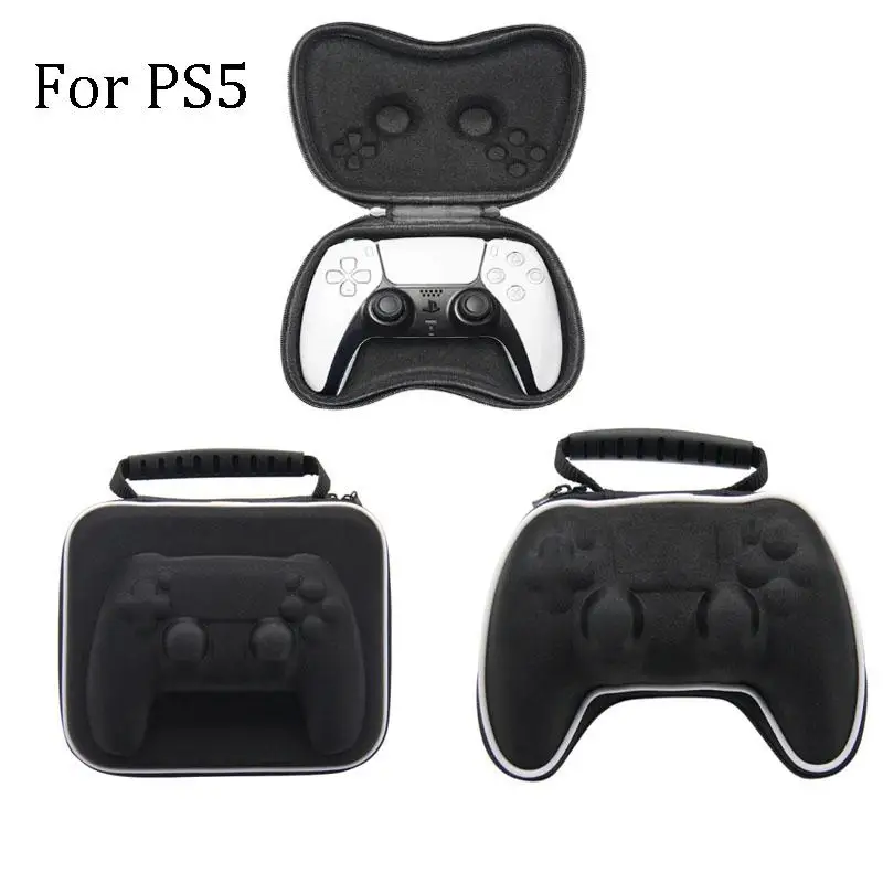 

For PS5 Gamepad Carrying Case Hard EVA Storage Bag Protective Cover Dustproof Shell for Playstation 5 Game Controller