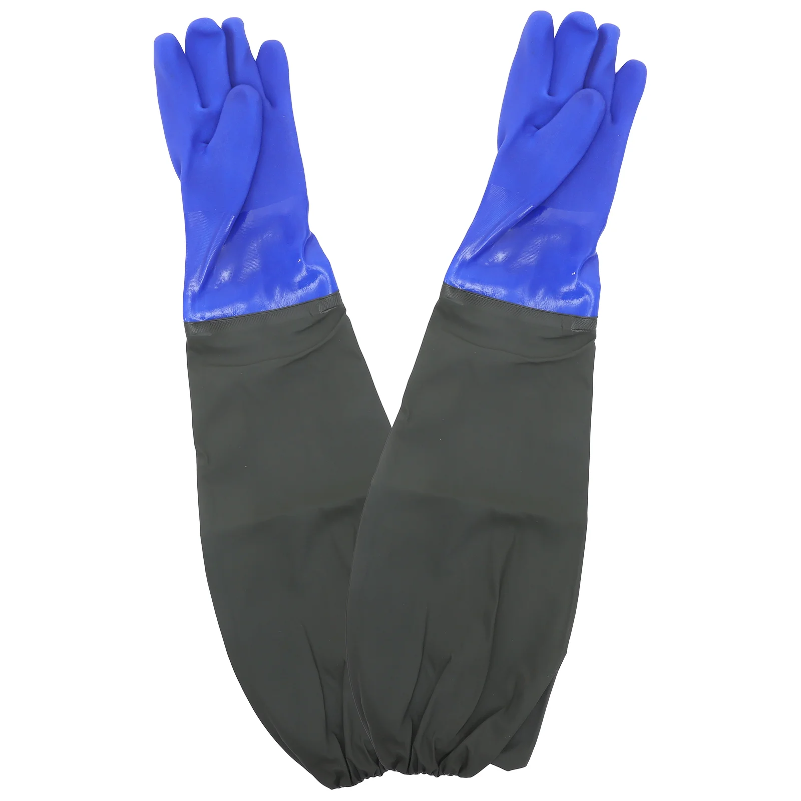 

Waterproof Gloves for Men Extra Long Professional Planting Lengthen Outdoor Fishing Blue Man