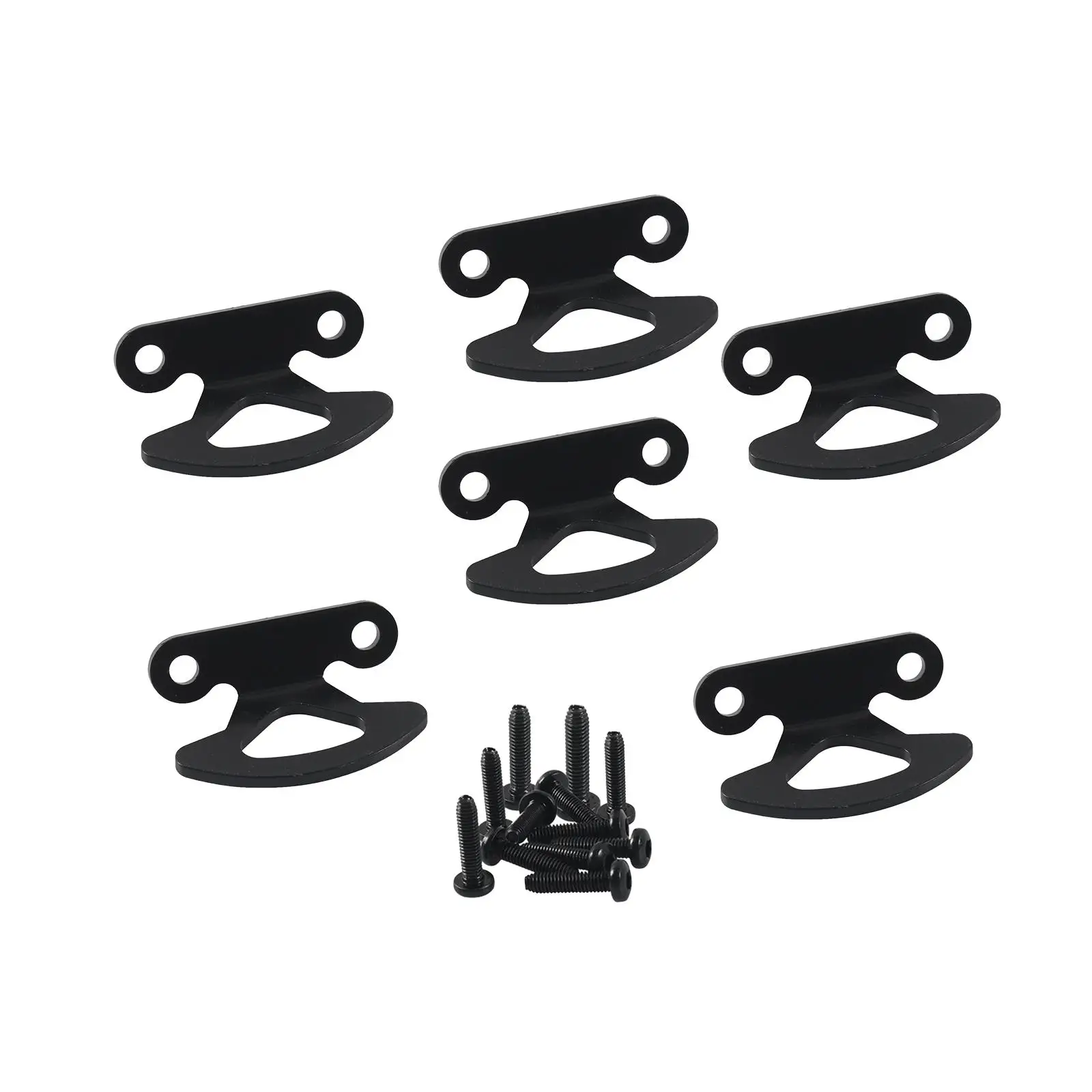 6Pcs Tie Down Anchors Hardware Inner Bed Tie Downs Hooks for Ford F150