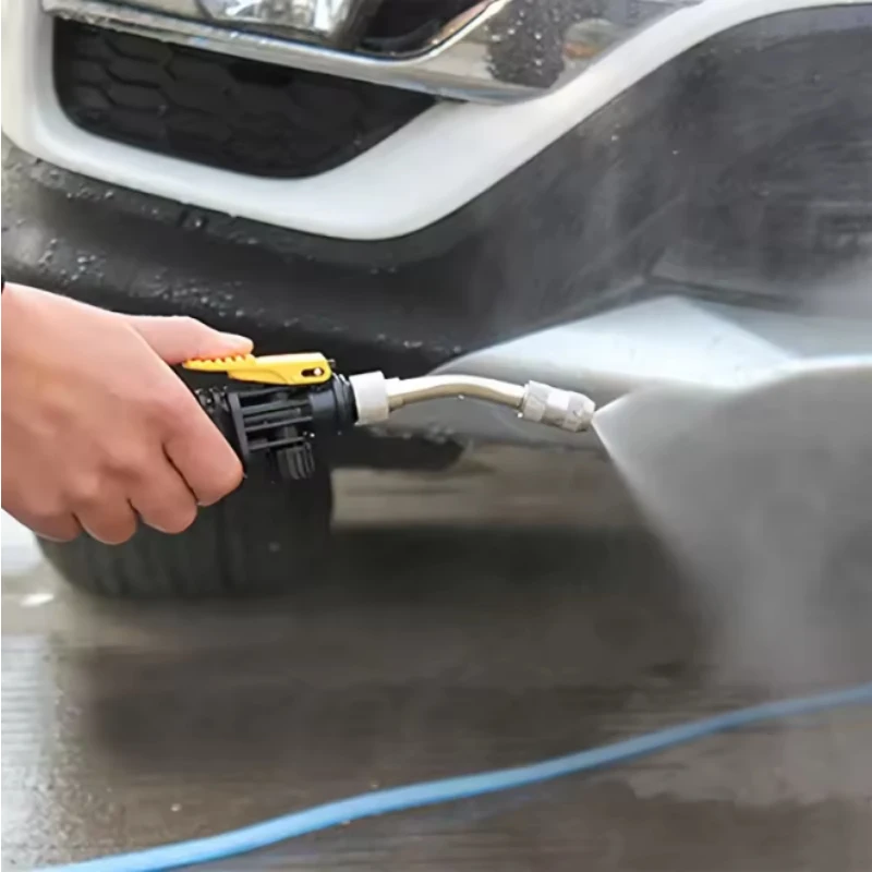 High-Pressure Portable Water Gun Scrub-Free Car Brush Motorcycle Cleaning Sprayer Car Washing Accessories