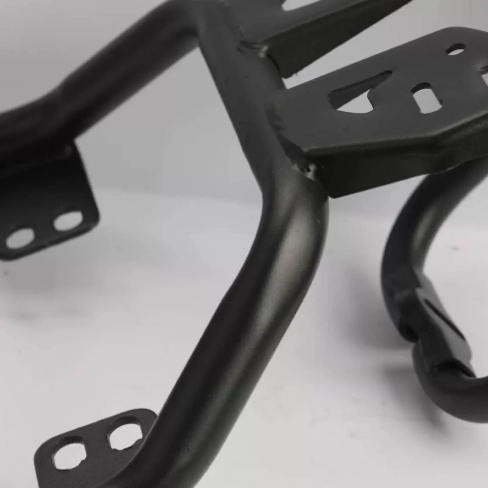 

Electric Scooter Rear Rack Heavy Duty Scooter Cargo Rack Rear Seat Bracket Welded Construction Vehicle Part for Travel