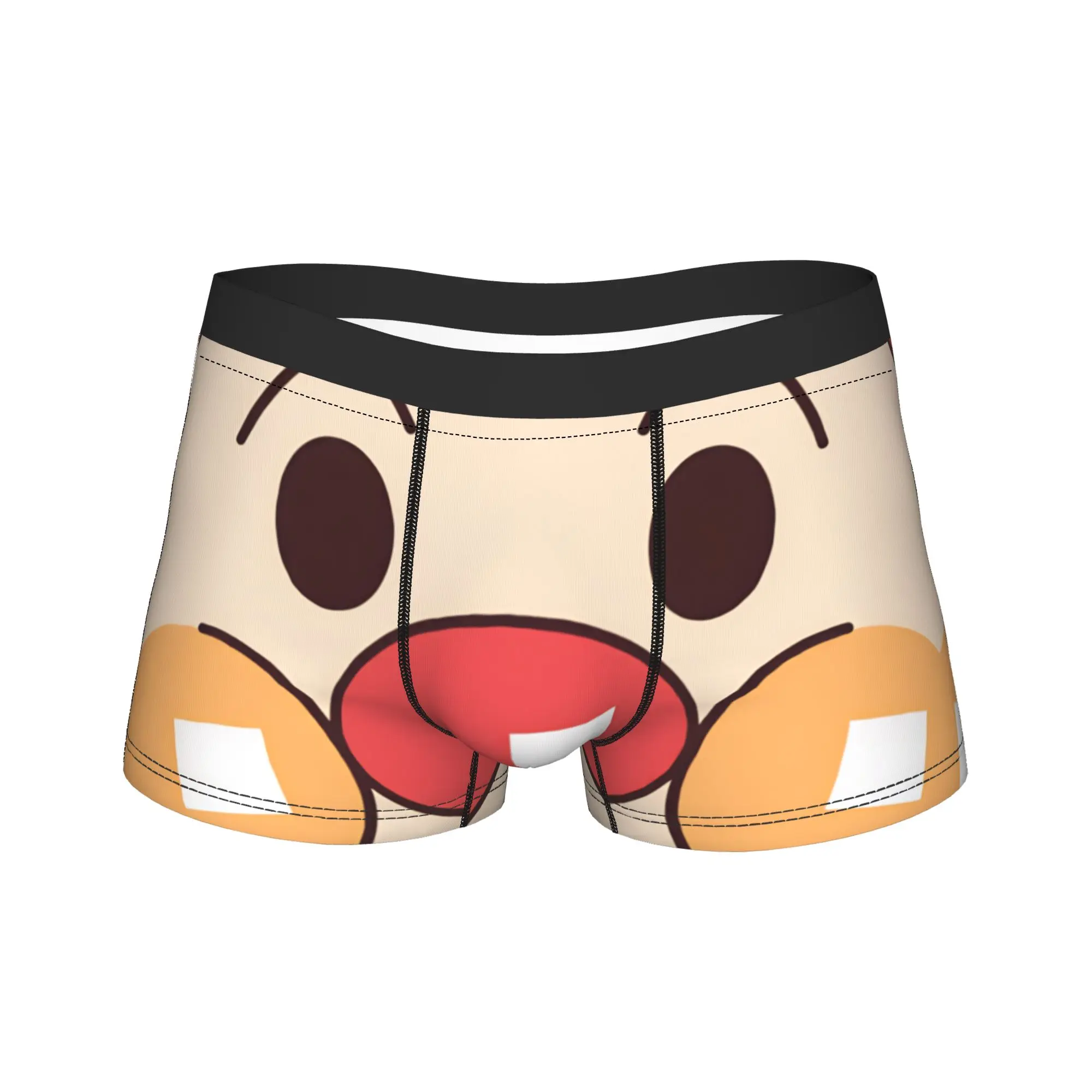 Anpanmans  Underwear  Men Shorts Briefs Elastic Boxer Shorts Quality Pattern Plus Size Panties