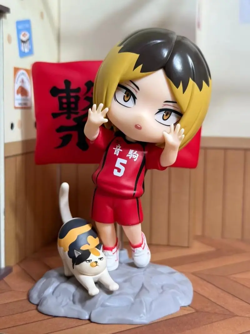 

In Stock Haikyu!! The Dumpster Battle Series Blind Box Figure Ornaments Model Hinata Shoyo Anime Periphery Birthday Xmas Gift