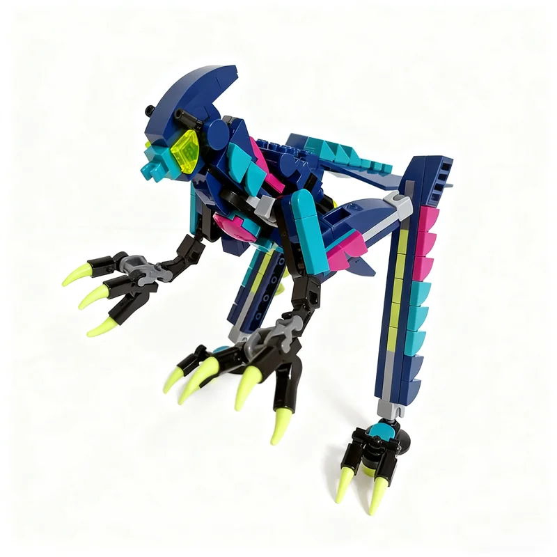 318pcs MOC Beetlezoid Mantid Add Ons Collectible Minifigures Series Model Building Blocks Construction Brick Christmas Gift Toy