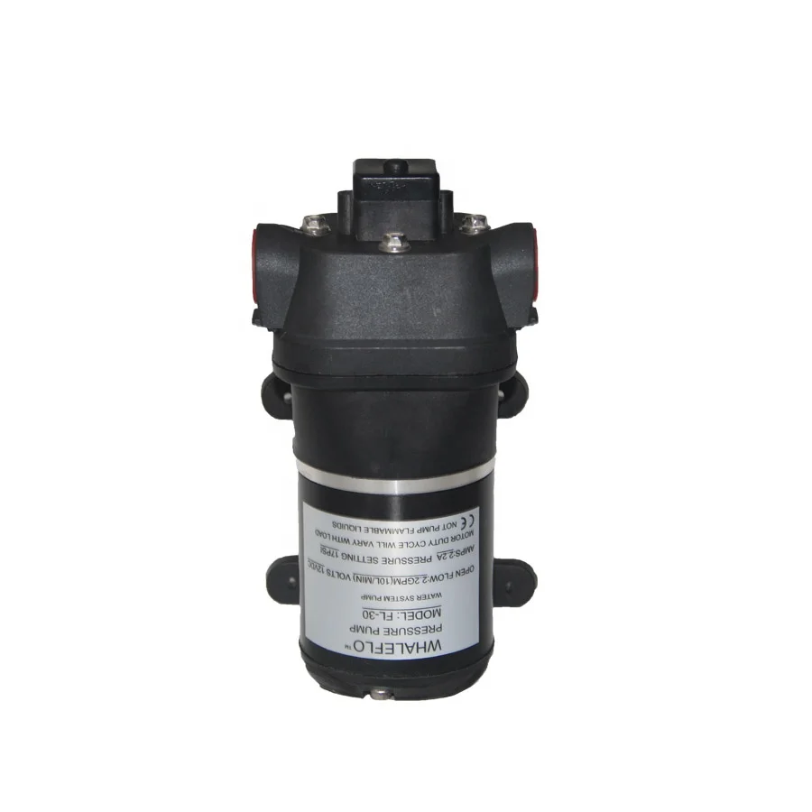 Propumps FL-30 12V 10lpm 17psi Electric Pump High Pressure Self-Priming Pump For Caravan Boat Marine Farm