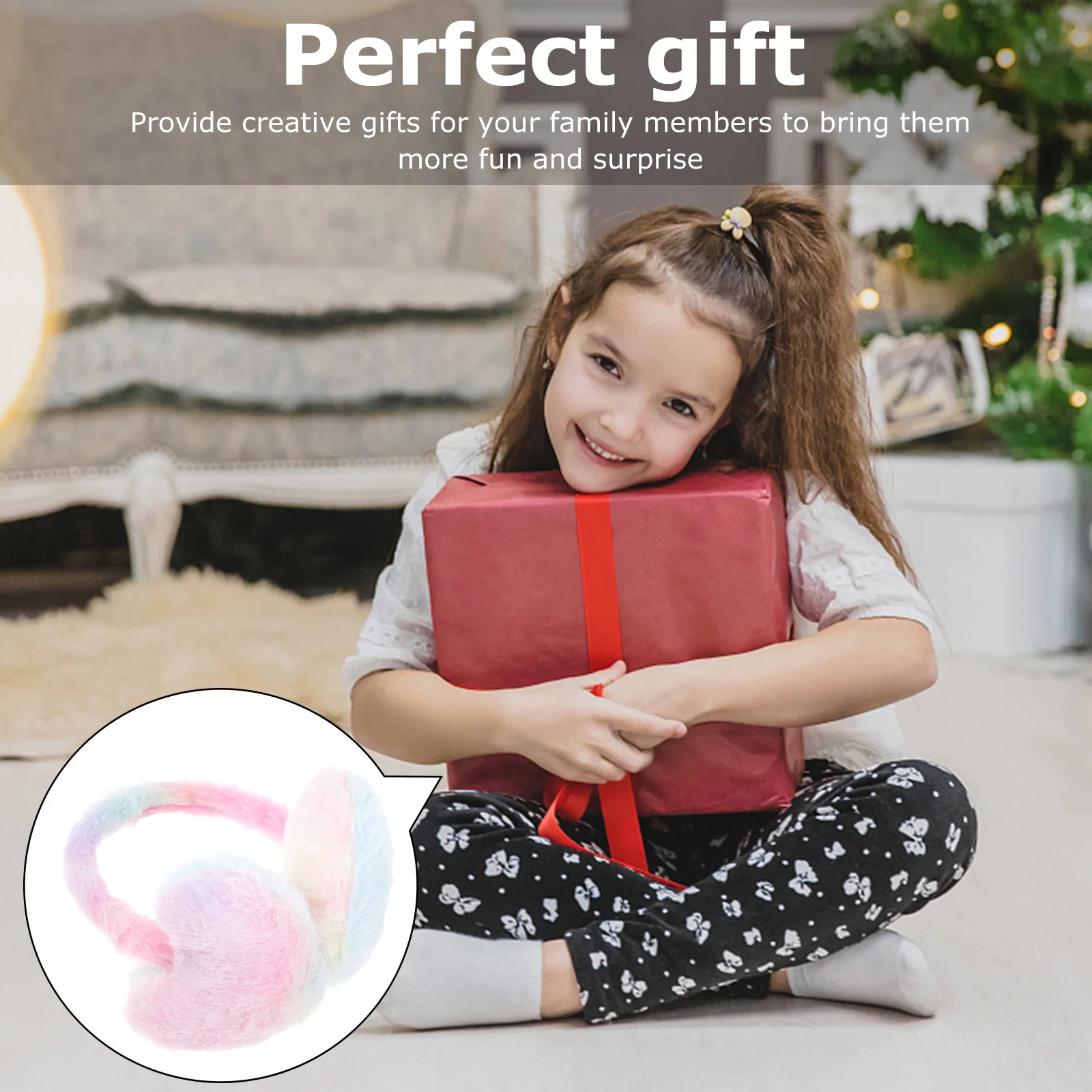 أغطية أذن شتوية للنساء أغطية أذن سميكة فروي دافئة مقاومة للرياح والرياضات الخارجية والتزلج والمشي لمسافات طويلة والجري والطقس البارد #4