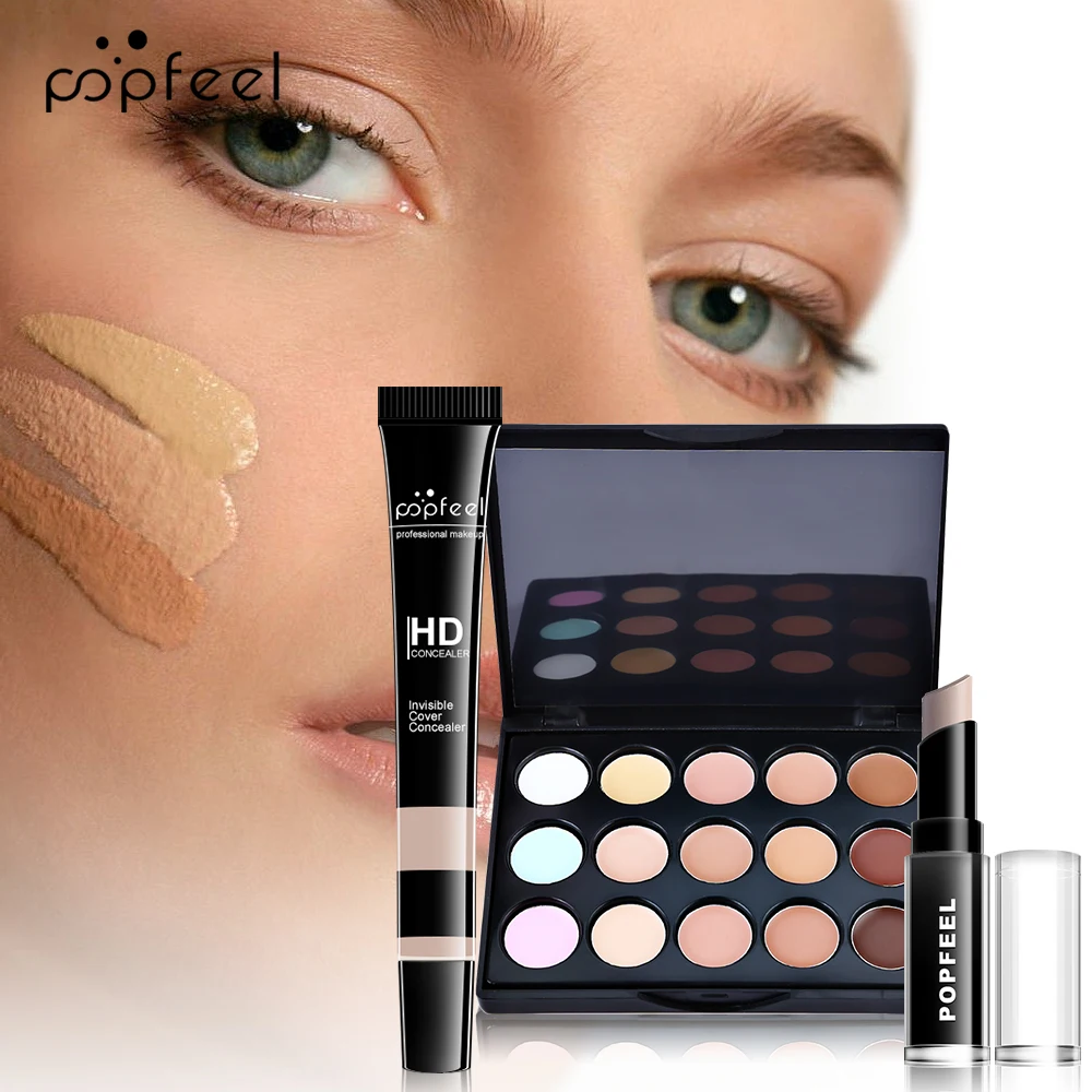 Fashion Make Up Kit Female Beginner Student Novice Full Set Light Makeup Light Makeup Gift Box Cosmetic Combination Waterproof