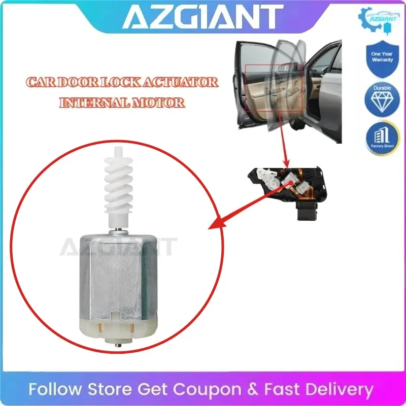 

AZGIANT 12V Door Lock Motor Low Noise Car Central Locking Motor For Audi Q3 F3B F3N RSQ3 A1 Sportback GBA GBH A3 8Y MK4
