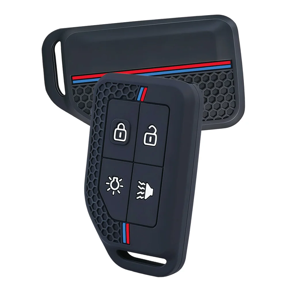 For Volvo FH FH16 FM FMX Silicone Remote Key Case Protective Shell Soft Touch Anti Scratch Flexible Key Cover