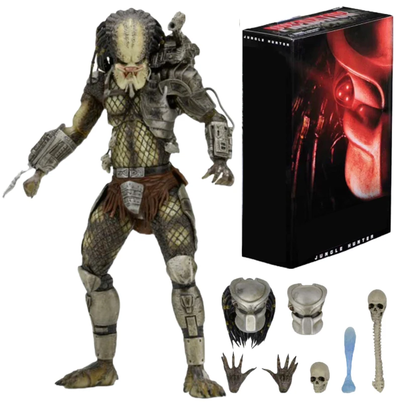 

NECA Predator Ultimate Jungle Hunter Collectible Model Toy PVC NECA Ultimate Series PVC Action Figure for Fans Lover Gifts