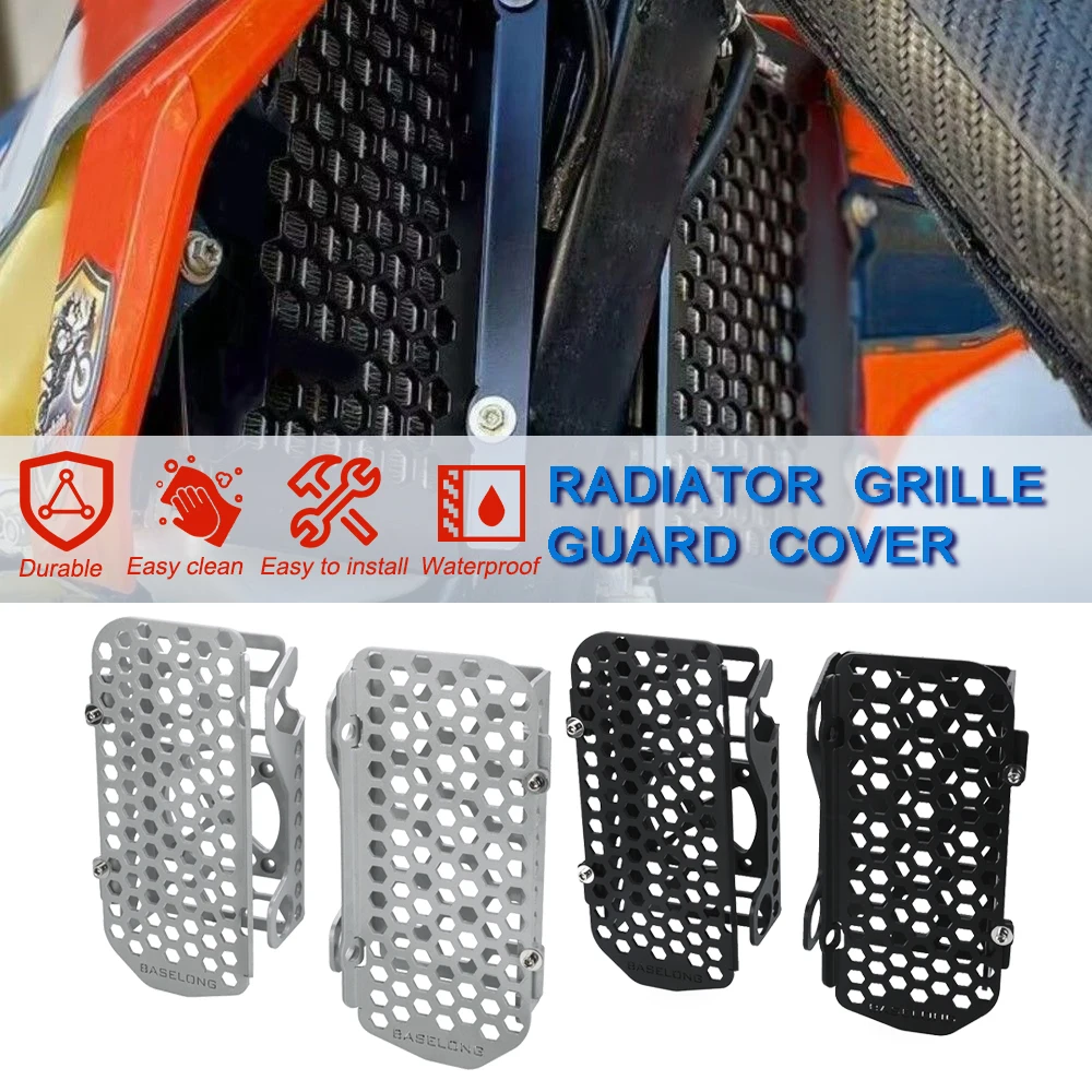 

2023 2022 2021 Radiator Guard Protector Grill Cover Oil Cooler Guard Motorcycle For GASGAS EC MC EX 125 250 300 250F 350F 450F