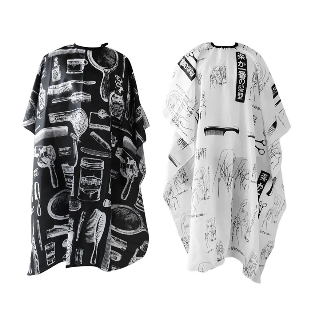 

Professional Hairdressing Cape Apron Waterproof Cloth Hairdresser Gown Salon Accessory for Hair Cutting and Styling