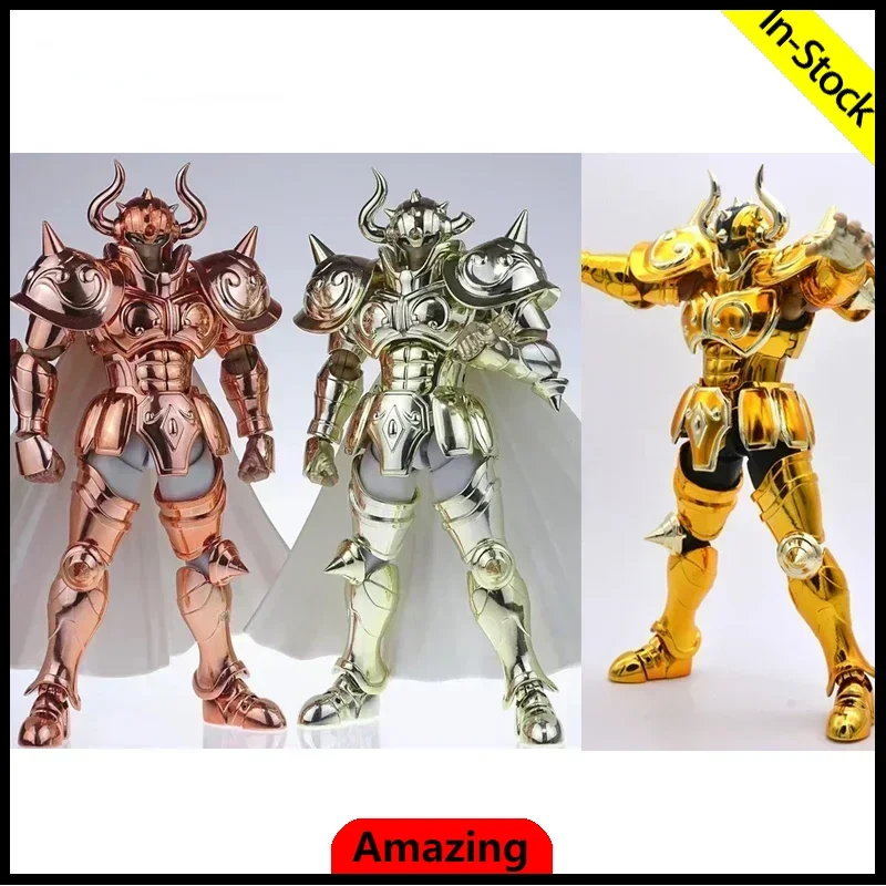 In Stock JM.MST Model Saint Seiya Myth Cloth EX Taurus Aldebaran Gold Knights of The Zodiac Anime Action Figures Toys Gifts