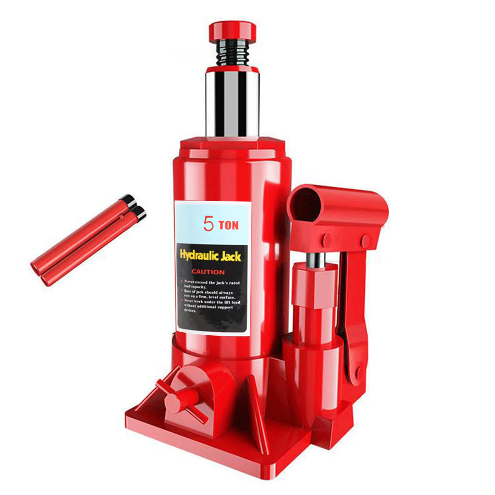 Manual Hand House Truck Hydraulic Portable Bottle Jack Lift Portable Vertical Hydraulic Car Small Automotive Jack Steel