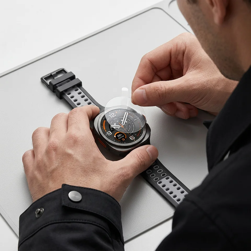 1-5 Unids. Película de Hidrogel para Samsung Galaxy Watch Ultra 2 (2026) 47mm Fácil Instalación Película Protectora Ultra Delgada HD Suave Accesorios 4