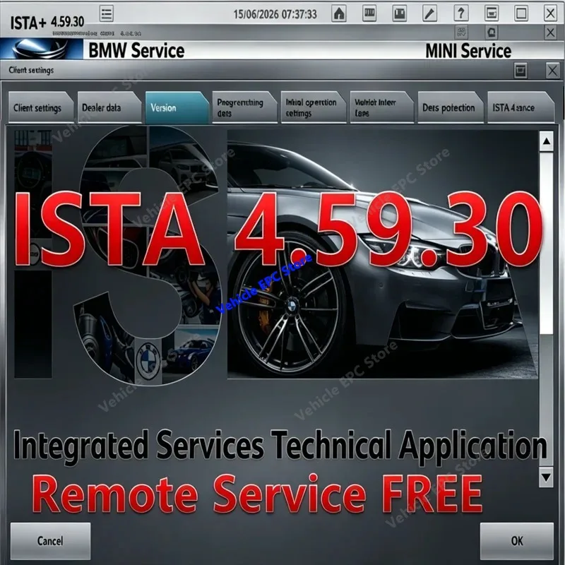 2026 newest for ISTA 4.59.30 Version Minimal Installation Diagnostic Programming Software Remote Installation Activation Code