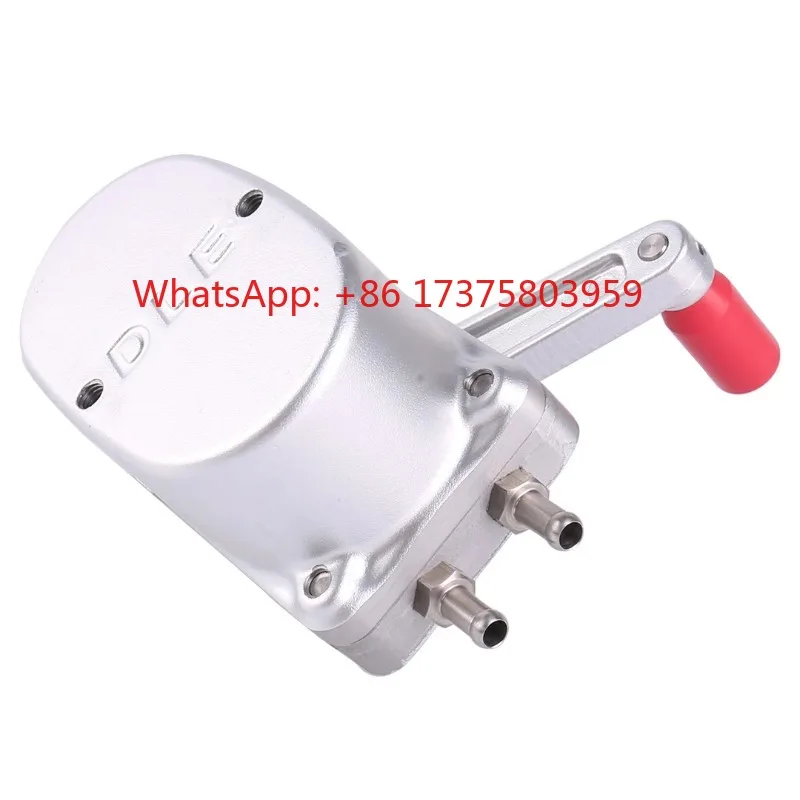 DLE Hand Fuel Pump High Flow Metal Gear Oil Pump for RC Airplane Model Air-craft view 3