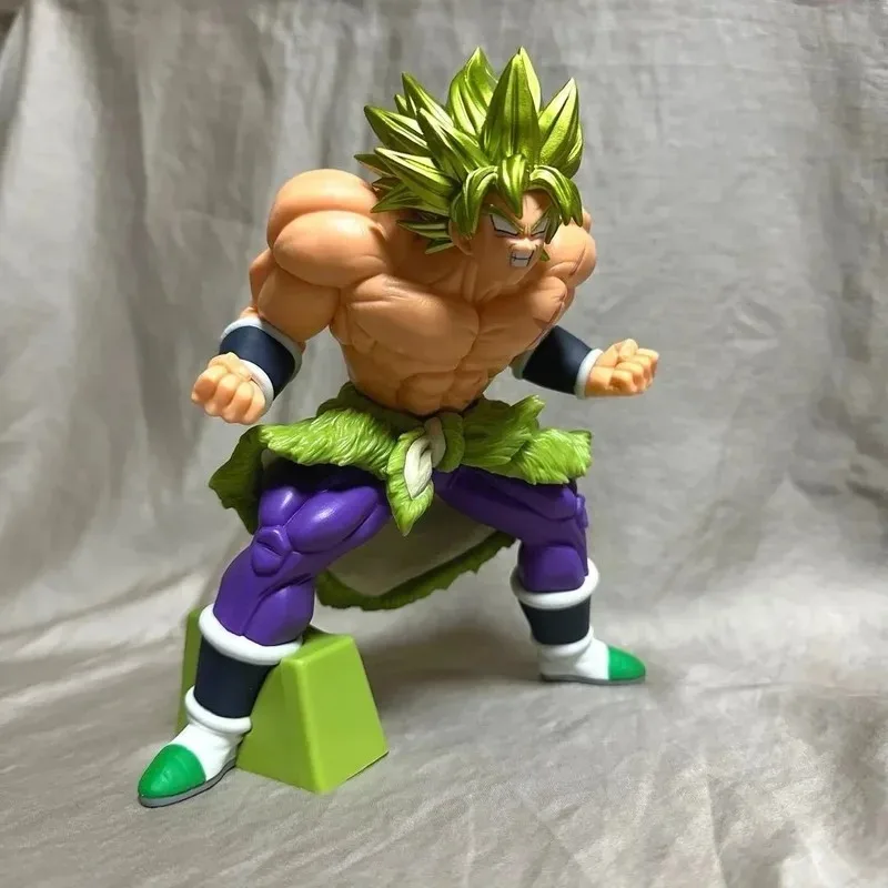 В наличии оригинальная фигурка Bandai Banpresto Dragon Ball Z Blood Of Saiyans Specialxvii Broly, аниме-фигурка, модель, коллекция игрушек из ПВХ, подарок