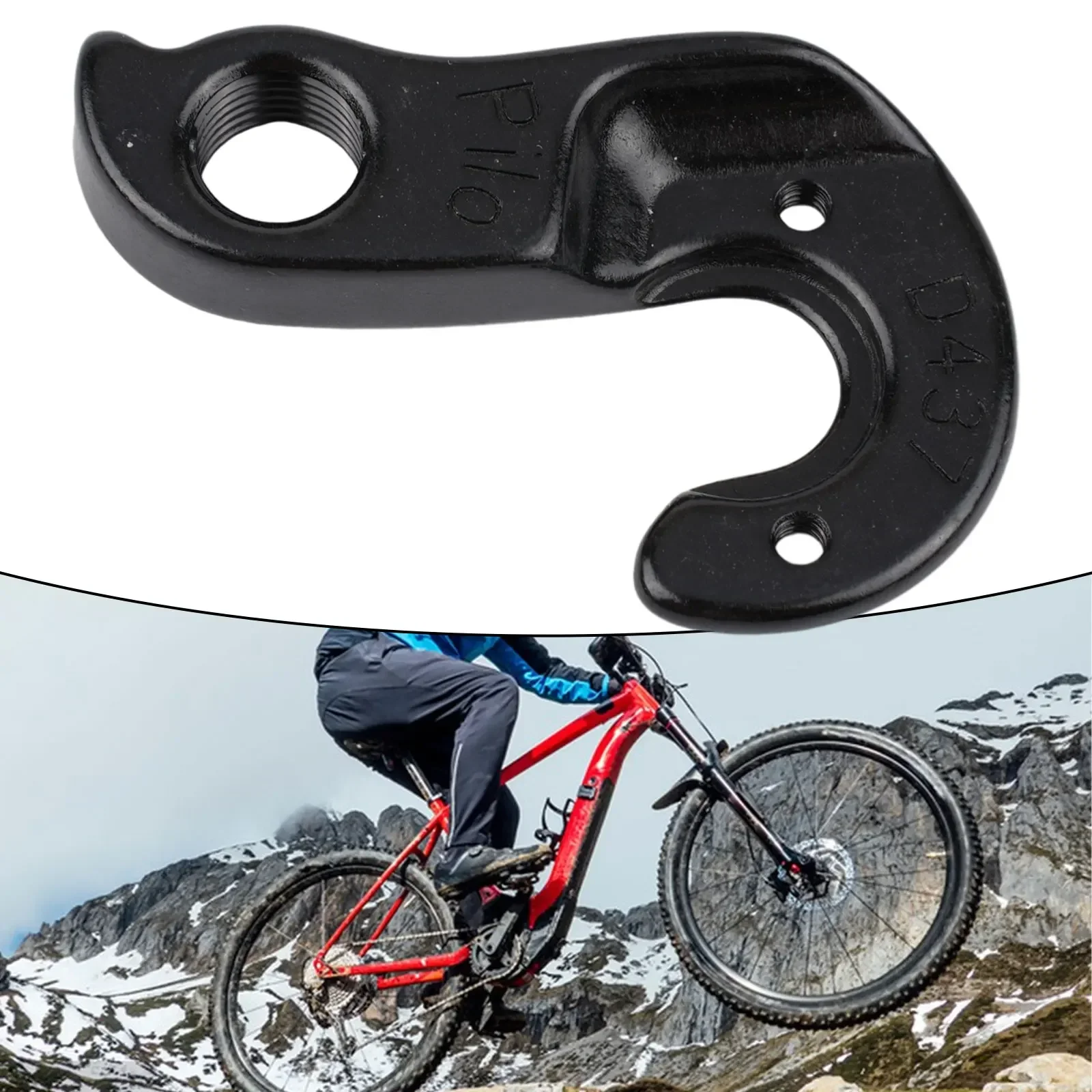 

Bike Parts Rear Derailleur Hanger For Trek #315464 Aluminum Alloy Gear Mech Hanger Tail Hook Bicycle Accessories