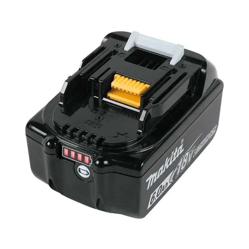 Genuine Makita 18V 6A Rechargeable Lithium Ion Battery With Battery indicator For Makita BL1830 BL1840 BL1850 Power Tool Battery